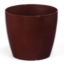 Vaso in plastica Magnolia 250 mm, mocca