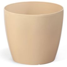 Vaso in plastica Magnolia 360 mm, Cappuccino