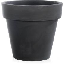 Vaso Ø50x43 cm in Polietilene Tulli Vaso Standard One Essential 50 Antracite
