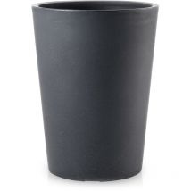 Vaso Ø39x50 cm in Polietilene Tulli Zamora Essential 50 Antracite