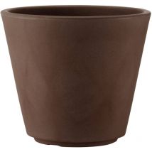 Vaso Ø49x42cm in Resina Tulli Ribeira Essential 50 Bronzo