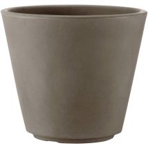 Vaso Ø57x49cm in Resina Tulli Ribeira Essential 60 Cappuccino