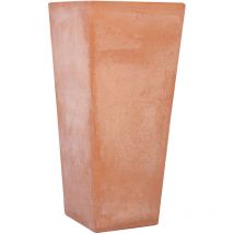 Biscottini - Vaso in Terracotta 100% Made in Italy interamente Lavorata a Mano Vaso da esterno
