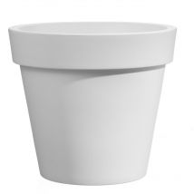 Veca - Vaso rotondo in resina 'Easy' 100 cm. Bianco