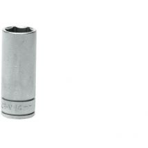 Vaso largo de 6 caras con vástago de 3/8'' y 14 mm