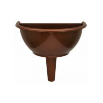 Erba - Vaso Loculi Plastica Rame Cm 20 h 25