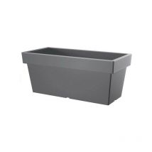 Ferramenta&casalinghi - Vaso Lofly Case Rett.Grigio 79X35 h 33 Pplast