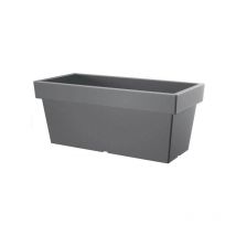 Vaso Lofly Case Rett.Grigio 99X39 h 41 Pplast