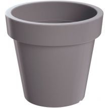 Vaso Lofly in plastica Grigio 39 (lunghezza) x 39 (larghezza) x 36,1 (altezza) cm