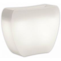 Monacis - Leuchtende Vase Heart Bright mit led Dekoration 'Made in Italy' für den Innenbereich -Mehrfarbig / Mit Kabel