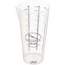 Vaso medidor 500ml colores surtidos 16.3x8.4x7.8cm