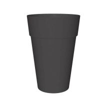 Vasar – Vaso Houston Conico 40 cm Smoke – Design elegante, resistente agli urti e agli sbalzi di temperatura – Capacità 50 litri