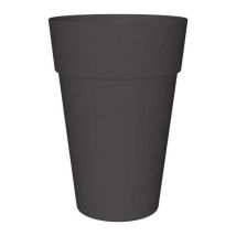 Vaso Houston Conico 40 cm - Grigio Fumo