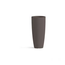 Vaso alto in resina Monacis stilo round h 70 cm. vari colori - Colore: Antracite