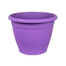 Veca - vaso colorato tondo in pls naxos Vari Colori diam 20cm made in Italy - Color: violet