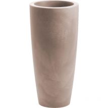 Vaso tondo alto resina talos cm. 90 avana