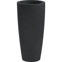 Vaso tondo alto resina talos cm. 90 antracite