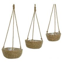 Cesta da appendere 20x10 cm naturale