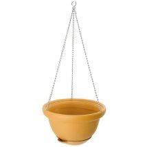 Vaso pensile tondo Ø32 cm in resina da appendere Vittoria gdm