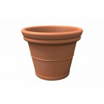 Vaso per piante tondo Prugna 50 cm