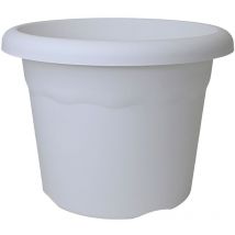 Plastiken - Pot di iniezione bianco Polipropilene - Ø18 x 13 cm