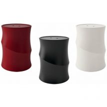 Vaso porta pellet Eva Calor Spirale-Rosso - Rosso -