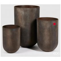 Vaso Resinpetra Materico h 68