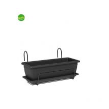 Kit vaso e gancio Teraplast 50cm ash