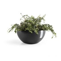 Vaso Rotondo Brussels 35 Grigio Scuro - ø 35 x h. 16,5 cm - 11,5 l Ecopots