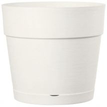 Pot de fleur Deroma Vaso Save r - 58L - 48cm - Blanc