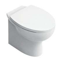 Vaso serie day by day filo muro, sedile non incluso