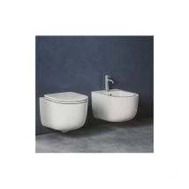 Vaso sospeso bianco della serie Futura Hatria