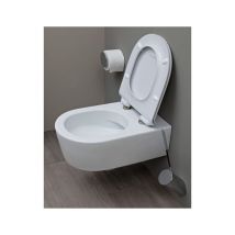 Flaminia - Vaso sospeso con sistema goclean - link Colore:: Latte Opaco