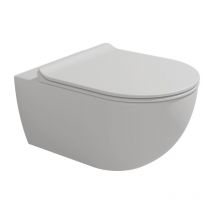 Vaso sospeso gosilent - app Flaminia Colore:: Latte Opaco
