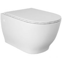 Vaso sospeso moon rimless fissaggio nascosto