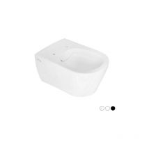 Linph - Vaso sospeso rimless greta bianco opaco