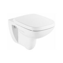 Roca – Vaso sospeso Debba in porcellana bianca – Elegante e moderno per interni ed esterni