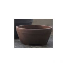 Vaso tondo in resina ercole diam. 90 cm. Bronzantico