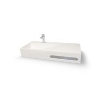 Ambra - granada - lavabo rectangular suspendido - Lavabo