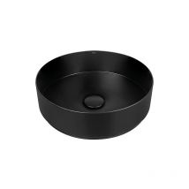 Vasque à poser Alape KE400, Ø 400 mm noir mat