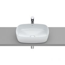 Vasque à poser en fineceramic Inspira Soft - 500x370x140mm - perle