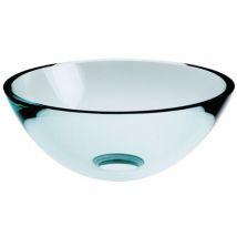 Cristina Ondyna - Vasque en verre transparent à poser H11cm - Ø28cm - Ondyna VV12880