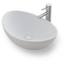 Vasque à Poser - Ovale - Solid Surface - 42 cm - ovéa