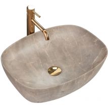 REA - vasque à poser lavabo freja beige
