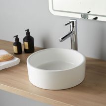 Planetebain - Vasque à poser ø35cm ronde en céramique