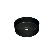 Vasque céramique à poser ronde dinan - Noir Mat - Ø38 x H130 mm Bathco