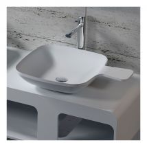 Distribain - Vasque cuillère carrée en solid surface SDV13