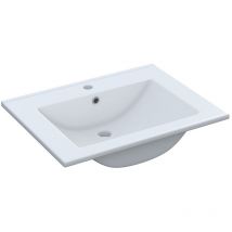 Evier 60 x 45cm pour meuble de salle de bain