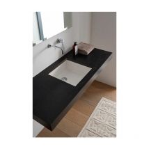 Scarabeo - Vasque Miky à encastrer par dessous Dimensions vasque: 47 x 30,5 cm