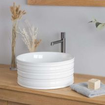 Wanda Collection - Vasque à poser en céramique Trooper 40cm